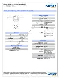 PEG130KL4390QL1 Datasheet Cover