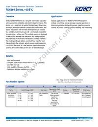 PEH169MJ5100QB2 Datasheet Cover