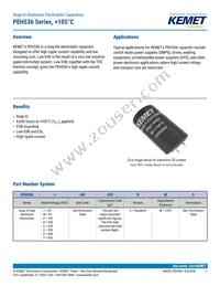 PEH536VCD3180M2 Datasheet Cover