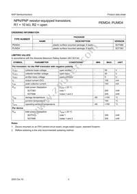 PEMD4 Datasheet Page 4