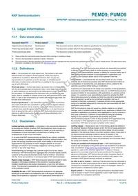 PEMD9 Datasheet Page 15