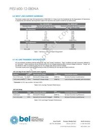 PES1600-12-080NA Datasheet Page 5