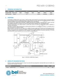 PES1600-12-080ND Datasheet Page 2