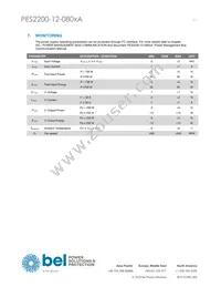 PES2200-12-080NA Datasheet Page 11