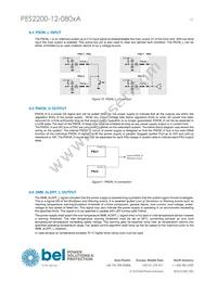 PES2200-12-080NA Datasheet Page 13