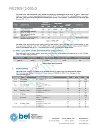 PES2200-12-080ND Datasheet Page 9