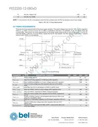 PES2200-12-080ND Datasheet Page 13