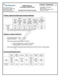 PESD0402-060 Datasheet Page 2