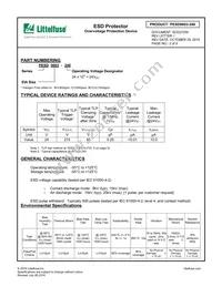 PESD0603-240 Datasheet Page 2