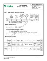 PESD1206Q-240 Datasheet Page 2