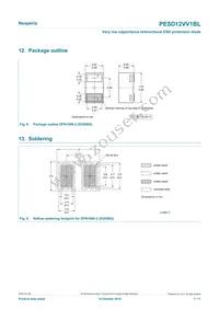 PESD12VV1BL Datasheet Page 7