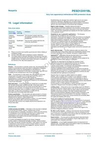 PESD12VV1BL Datasheet Page 9