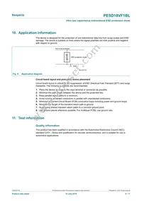 PESD18VF1BLYL Datasheet Page 6