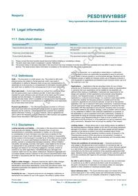 PESD18VV1BBSFYL Datasheet Page 9