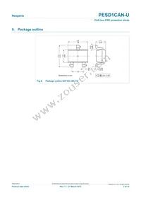 PESD1CAN-UX Datasheet Page 7