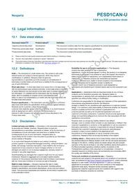 PESD1CAN-UX Datasheet Page 10