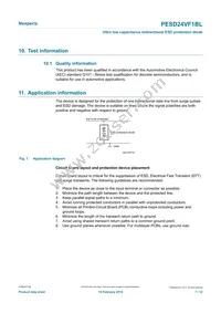 PESD24VF1BLYL Datasheet Page 7