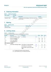 PESD24VF1BSFYL Datasheet Page 2