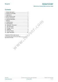 PESD27VV2BTR Datasheet Page 11