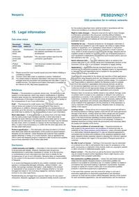 PESD2IVN27-TR Datasheet Page 11