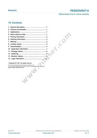 PESD2IVN27-UX Datasheet Page 12