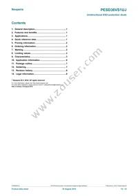 PESD36VS1UJX Datasheet Page 10