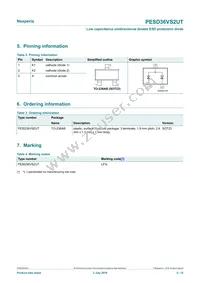 PESD36VS2UT Datasheet Page 2