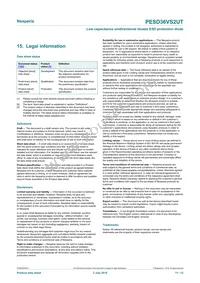 PESD36VS2UT Datasheet Page 11