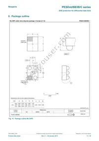 PESD3USB3B/CX Datasheet Page 11