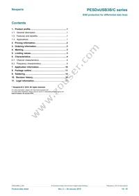 PESD3USB3B/CX Datasheet Page 18