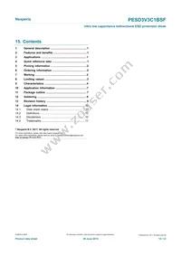 PESD3V3C1BSFYL Datasheet Page 12