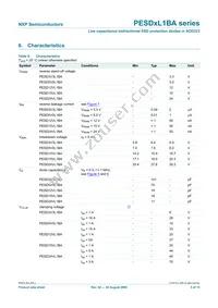 PESD3V3L1BAF Datasheet Page 5