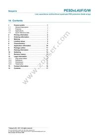 PESD3V3L4UF Datasheet Page 17