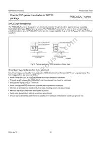 PESD3V3S2UT/ZLR Datasheet Page 11