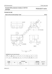 PESD3V3S2UT/ZLR Datasheet Page 12