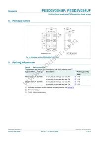 PESD3V3S4UF Datasheet Page 9