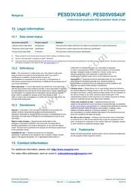 PESD3V3S4UF Datasheet Page 12