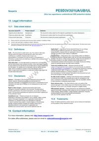 PESD3V3U1UB Datasheet Page 11