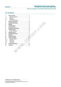 PESD3V3U1UB Datasheet Page 12