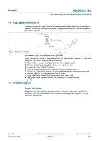 PESD3V3V1BLYL Datasheet Page 8