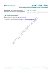 PESD3V3V4UK Datasheet Page 15