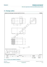 PESD3V3X1BCSFYL Datasheet Page 7