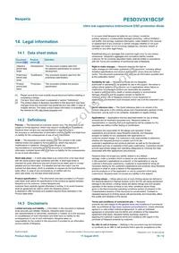 PESD3V3X1BCSFYL Datasheet Page 10