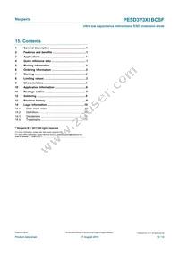 PESD3V3X1BCSFYL Datasheet Page 12