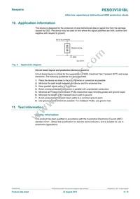 PESD3V3X1BL Datasheet Page 6