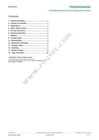 PESD3V3X4UHCYL Datasheet Page 11