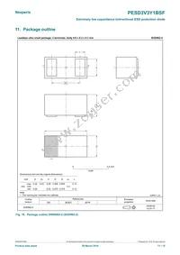 PESD3V3Y1BSFYL Datasheet Page 11