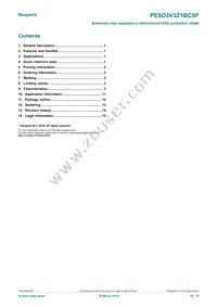 PESD3V3Z1BCSFYL Datasheet Page 16