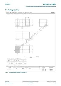 PESD4V0Y1BSFYL Datasheet Page 11