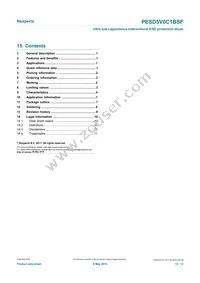 PESD5V0C1BSFYL Datasheet Page 12